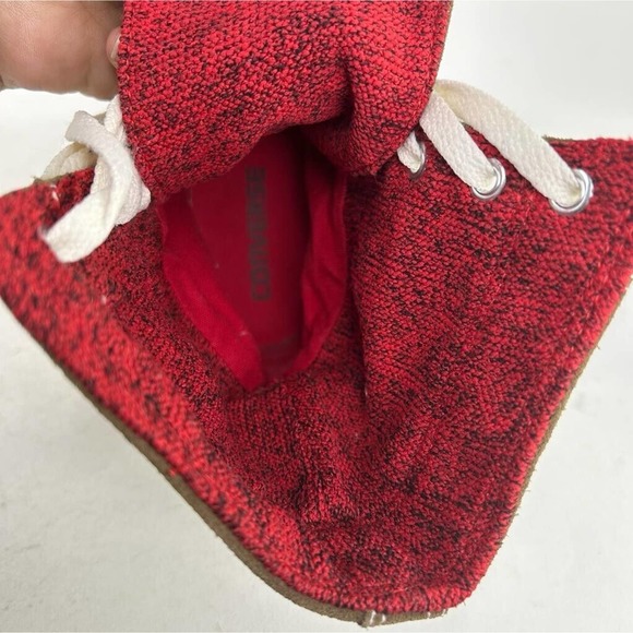 Converse Women's CT Hi-Ness XHI Brown Red Boots US 7 Wedge Lace-Up Sneakers - Picture 13 of 15